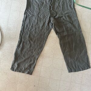 Eileen Fisher women’s linen drawstring pants